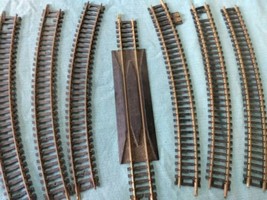 Casadio Train Track, Italy 7 Pieces. Used 1 9&quot; Retailer/6 18&quot;  Curved - £13.67 GBP