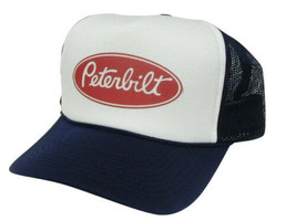 Peterbilt Trucker Hat Mesh Cap Snapback Hat Adjustable Vintage - £19.77 GBP