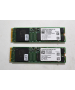 (LOT of 2) Genuine DELL Intel 240GB Solid State Drive SSDSCKJB240G7R 919J9 - $83.17