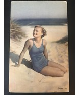 1940&#39;s to 1970&#39;s Postcards - Swimsuit Girl - £2.99 GBP