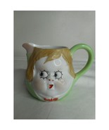 Antique Nippon Creamer Anthropomorphic Googly Eyes Handpainted ca.1910 - $283.84 MXN