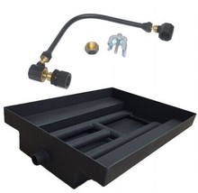 Tretco OB2BB-BK2-24-LP 21 in. Powder Coated Burner Island Kit, Liquid Propan - £164.24 GBP