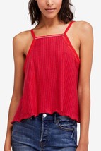 FREE PEOPLE Womens Tank Top Ana Sleeveless Americana Combo Red Size XS OB778772 - £29.12 GBP