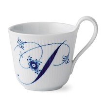 ROYAL COPENHAGEN Letter “P” ALPHABET MUG Blue Fluted 11 oz. New/Box! - £77.87 GBP