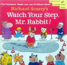 Richard Scarry&#39;s Watch Your Step, Mr. Rabbit! by Richard Scarry / 1991 Paperback - $2.27