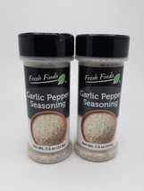 Pack of 2 - Garlic Pepper Seasoning 7.5 Oz, Fresh Finds Exp: 2026 Free S... - $19.79