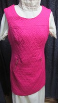 &quot;&quot;HOT PINK A-LINE SLEEVELESS DRESS&quot;&quot; - WORTHINGTON - SIZE 4 - PERFECT FO... - £7.10 GBP