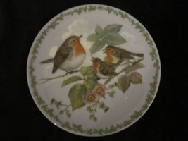 ROBINS collector plate ROYAL COPENHAGEN Nature&#39;s Children JORGEN NIELSEN - £30.86 GBP