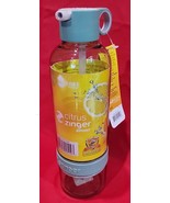 Citrus Zinger Sport 28 oz. Water Bottle Infuse Hydrate Enhance - £10.59 GBP