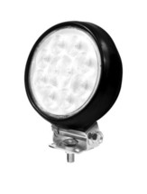 Grote 63561 Black 4&quot; Round Utility Light (Hardwire, Spot with Rubber Hou... - $88.11