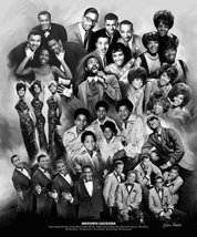 Motown Legends (A Tribute to Motown Music) by Wishum Gregory, 11.5x8.5 i... - $9.85
