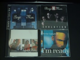 Lot of 4 Various R and B CDs Boys II Men, Dakota Moon, Tevin Campbell - $17.95
