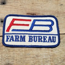 FB Farm Bureau Employee Patch 2-1/2 X 3-7/8 - £6.21 GBP