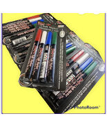 Marvy Uchida Bistro Chalk Markers, Fine Tip Primary Colors 482-4E - $17.99