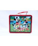 ORIGINAL Vintage 1997 Disney Mickey Mouse Picnic Metal Lunch Box - £23.65 GBP
