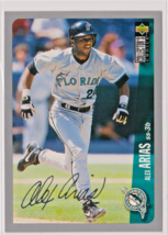 Alex Arias Miami Marlins Infield 1996 Collector&#39;s Choice Card # 552 - £1.27 GBP