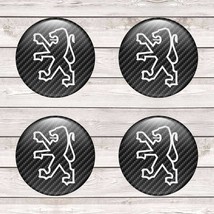 SET 4 X 40-120 mm Hand Made  Silikone Stickers Inspired by Peugeot Aufkl... - £10.22 GBP