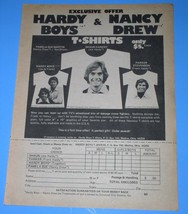Hardy Boys Nancy Drew Shaun Cassidy 16 Magazine Photo Clipping Vintage 1978 - £11.79 GBP