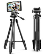 64&quot;Camera Tripod Lightweight Aluminum Under 3 Lbs With Phone Holder - $14.84