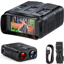 Digital Night Vision Binoculars Device 1080P HD 3W Infrared Night Vision Goggles - £61.40 GBP