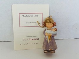 Hummel Christmas ornament figurine goebel Berta Studio COA Lullaby for Dolly vtg - £22.90 GBP