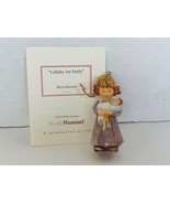 Hummel Christmas ornament figurine goebel Berta Studio COA Lullaby for D... - $29.65