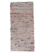 Handmade vintage Indian kilim 1.7&#39; x 3.8&#39; (54cm x 118cm), 1970s - 1C839 - $3,612.71 MXN