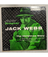 Jack Webb The Christmas Story Dragnet VG 10&#39;&#39; Vinyl Record LP 1954 playt... - $41.57