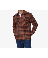 Patagonia insulated organic cotton midweight fjord flannel shirt in Burl... - £98.35 GBP