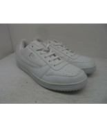 FILA Men&#39;s Low-Cut BB84 Casual Leather Sneaker White/White Size 13M - £27.98 GBP