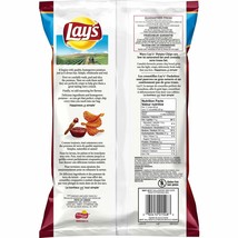 2 Family Size Bags Lay&#39;s Wavy Hickory BBQ Potato Chips 240g Each-Free Shipping - £22.42 GBP