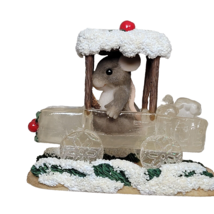 Charming Tails Fitz and Floyd I Only Have Ice For You 87/122 Mouse in Car Figuri - £13.58 GBP