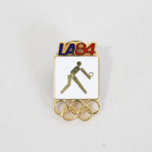 Vintage Los Angeles LA California USA 1984 Olympic Collectable Pin Volle... - $14.52