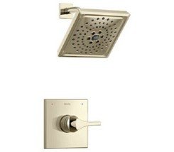 Delta T14274-PN Zura Monitor 14 Series Square Shower Trim Only, Polished Nickel - £227.81 GBP