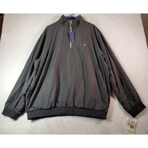 Austin Reed Golf Jacket Men 2XL Black 100% Polyester Long Sleeve Pockets... - $548.01 MXN
