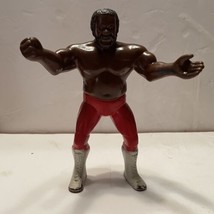 Junkyard Dog w RED Chain 1986 WWF LJN Titan Sports 8"  Wrestling Superstars  - $19.79
