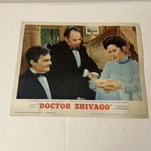 Omar Sharif Geraldine Chaplin &amp; Rod Steiger Doctor Zhivago movie Lobby Card 750 - £11.87 GBP