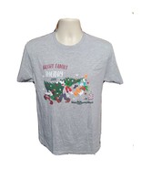 2019 Walt Disney Bussey Family Holiday Adult Medium Gray TShirt - $334.55 MXN