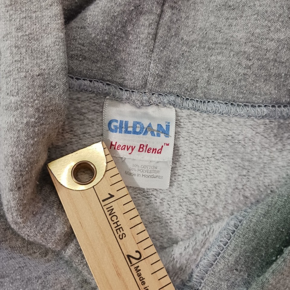 Gildan Heavy Blend MIOSTATE CHAMPIONS Men's Gray Cotton Hoodie Sweatshirt Sz 2XL Item image 6