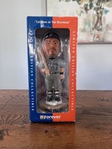 Mike Piazza NY Mets Bobblehead Grey Jersey  Black Hat On Figure MLB New In Box - £33.81 GBP