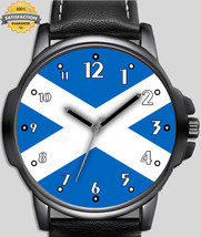 Flag Of Scotland Unique Stylish Wrist Watch - $54.99