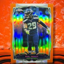 Earl Thomas 2014 Topps Chrome Orange Refractor #95 Seattle Seahawks - £1.33 GBP