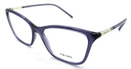 Prada Eyeglasses Frames PR 08WV 06M-1O1 53-16-140 Bluette Made in Italy - $176.40