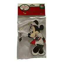 Disney Kurt Adler Santas World Minnie Mouse Nurse With Holly Ornament - £9.51 GBP