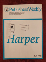 Publishers Weekly Book Trade Journal Magazine June 3 1974 Eliot Leonard - £12.74 GBP