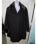 ALORNA 100% Wool Coat Fully lined Coat Size 12 Women&#39;s NWOT - $120.65