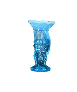 1950&#39;s Fenton Miniature Blue opalescent hand vase - £26.56 GBP