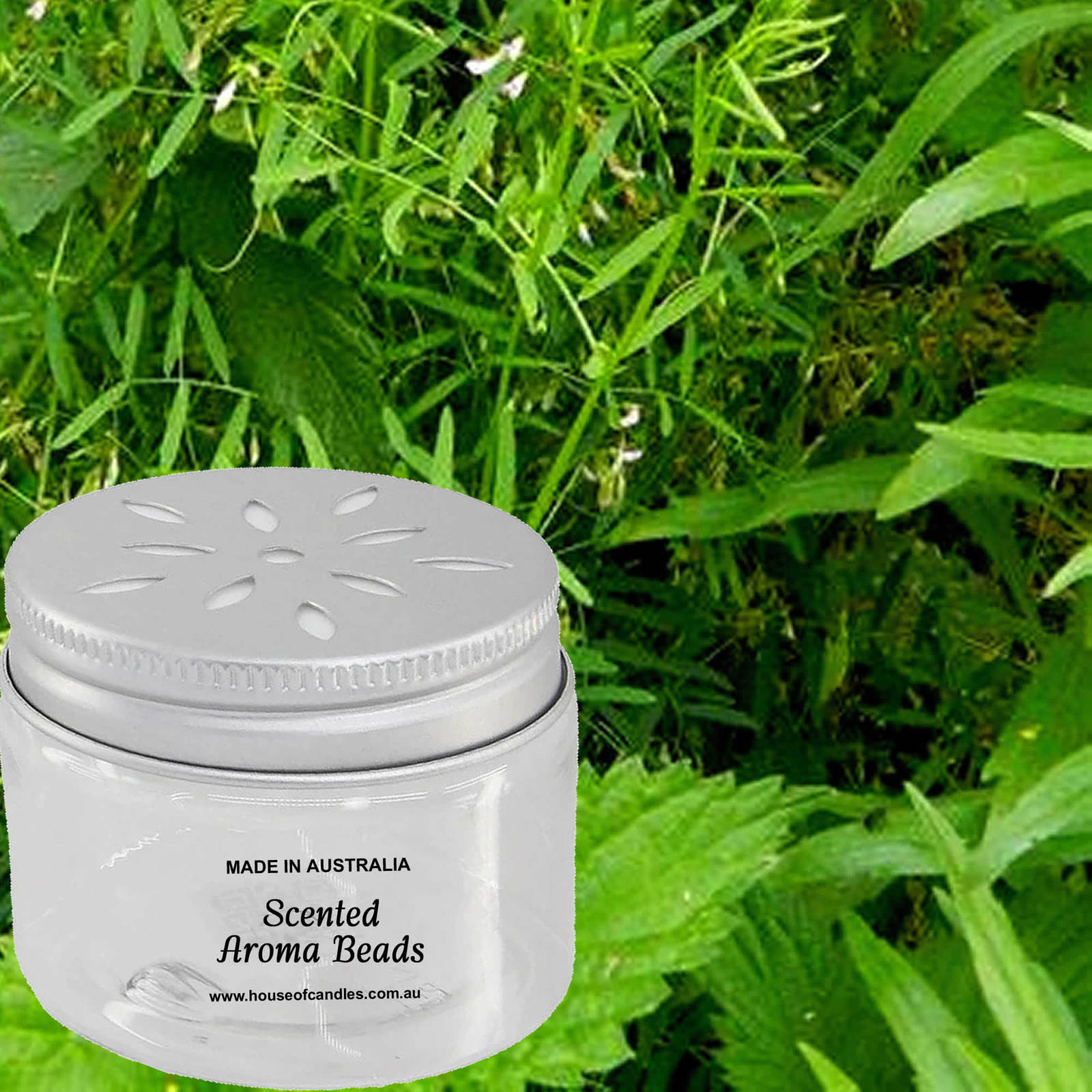 Lemongrass & Wild Mint Room/Car/Linen/Towels Air Freshener Aroma Beads
