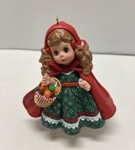 1991 Hallmark Keepsake Madame Alexander Little Red Riding Hood - $6.83