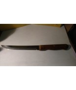 10 1/2&quot; Tramontina Utility Knife 6&quot; Blade Inox-Stainless Brasil Hardwood... - $5.76 CAD